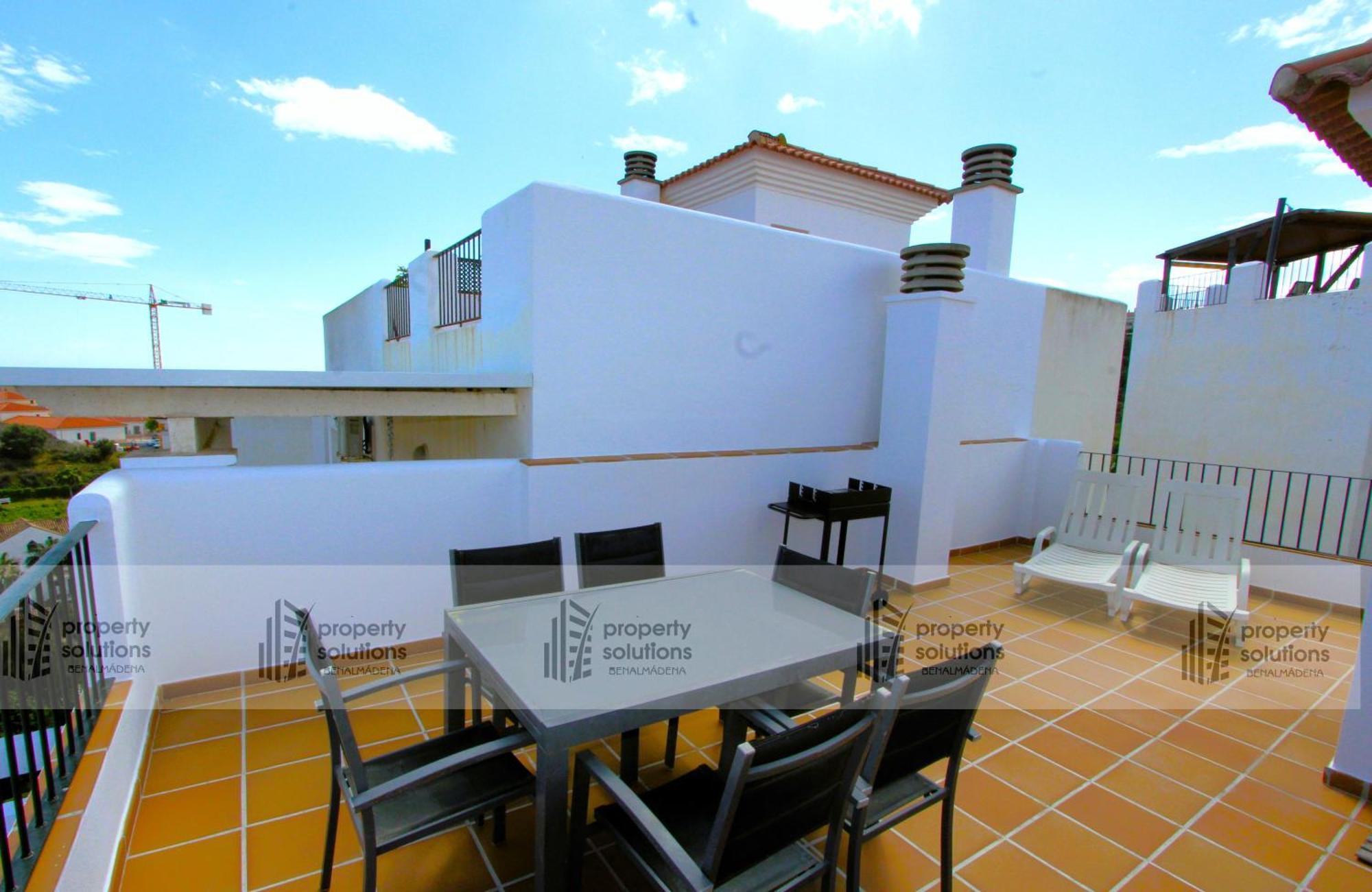 Lomas De Mena, 21 - Atico Con Vistas Al Mar - Piscina Y Barbacoa - Parking Gratis - Excelente Conexion Wifi Apartment Benalmadena Ngoại thất bức ảnh